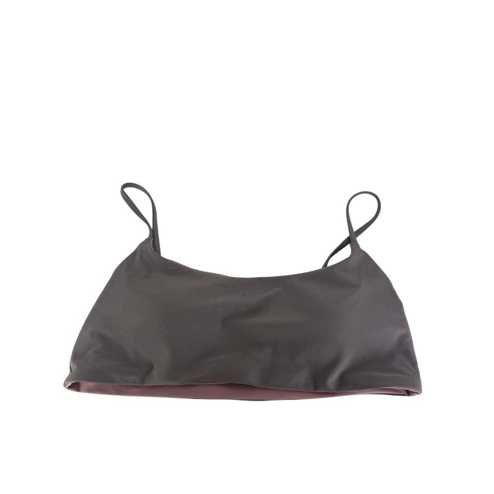 Lululemon Womens All That Glimmers Lunar Rock Gray/Pink Taupe Swim Bathing Top